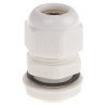 HellermannTyton NGM Series White Polyamide 66 Cable Gland, M20 Thread, 10 mm Min. Cable Diameter, 14 mm Max. Cable NGM20-WHT
