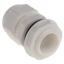 HellermannTyton NGM Series White Polyamide 66 Cable Gland, M20 Thread, 10 mm Min. Cable Diameter, 14 mm Max. Cable NGM20-WHT