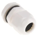 HellermannTyton NGM Series White Polyamide 66 Cable Gland, M20 Thread, 10 mm Min. Cable Diameter, 14 mm Max. Cable NGM20-WHT