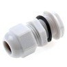 HellermannTyton Grey Nylon Cable Gland M16 Thread Size 5 mm Min, 10 mm Max, IP68 NGM16-GY