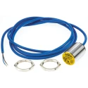 Turck Threaded Barrel Inductive Proximity Sensor M30 x 1.5, Flush Mount, 8.2 V dc, 1.2 mA, 10 mm Detection Range BI10-G30-Y1X