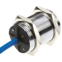 Turck Threaded Barrel Inductive Proximity Sensor M30 x 1.5, Flush Mount, 8.2 V dc, 1.2 mA, 10 mm Detection Range BI10-G30-Y1X