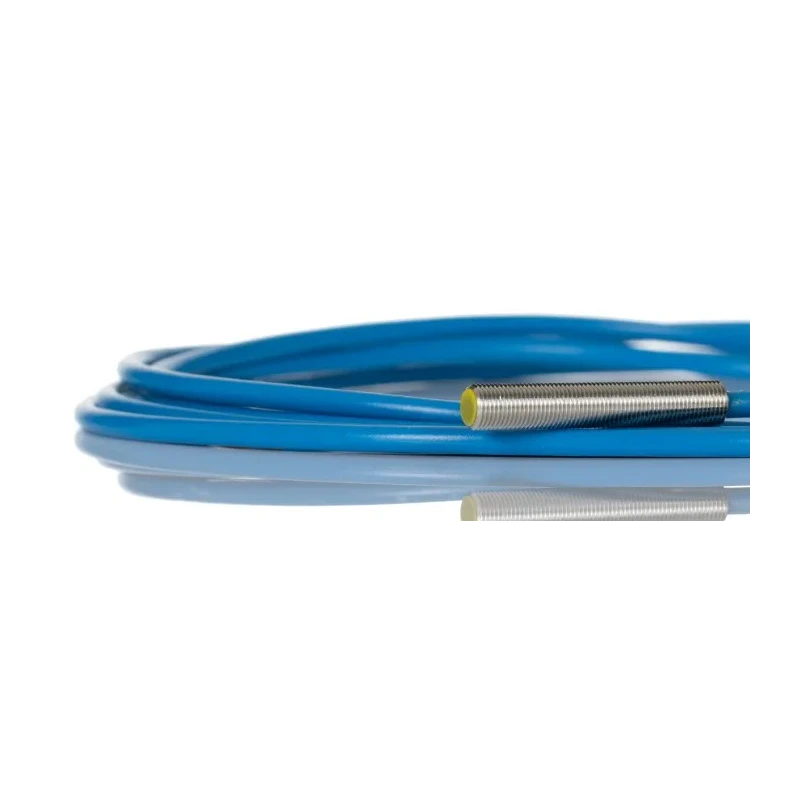 Turck Threaded Barrel Inductive Proximity Sensor, M5 x 0.5 Thread Size, Flush Mount, Stainless Steel Housing Bi1-EG05-Y1