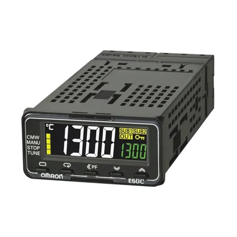 Omron Panel Mount PID Temperature Controller 3 Output Relay 24V AC On-Off E5GC