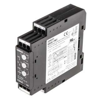 Omron 3 Phase Monitoring Relay 0 V AC Monitor Range SPDT DIN Rail Mount 230V AC 240V AC 30V AC K8AKPM1200240VAC