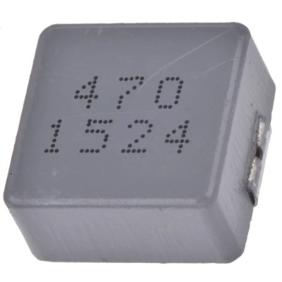 Bourns Shielded Wirewound Surface Mount Inductor Carbonyl Powder Core 47 μH ±20% 6.5 A IDC Q:20 SRP1265A