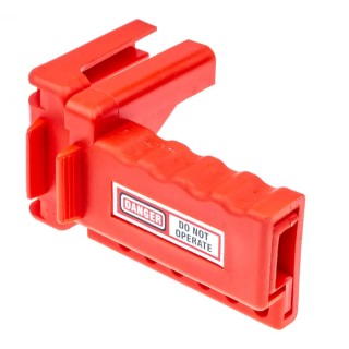 RS PRO Red 6-Lock Polyurethane Ball Valve Lockout with 7.5 mm Shackle Diameter 818-8048