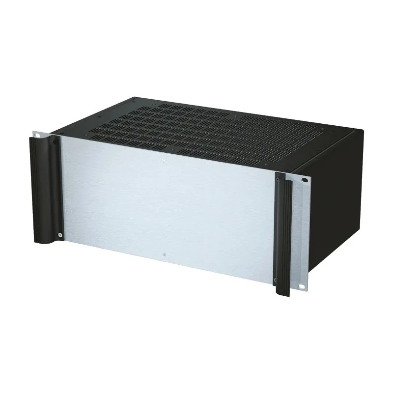 METCASE 4U 19 Inch Rack Mount Case Combimet Ventilated Aluminium Black M6219449