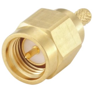 Rosenberger SMA Series Coaxial Connector Cable Male SMA 50 Ω Straight Body Crimp 32S107-302L5