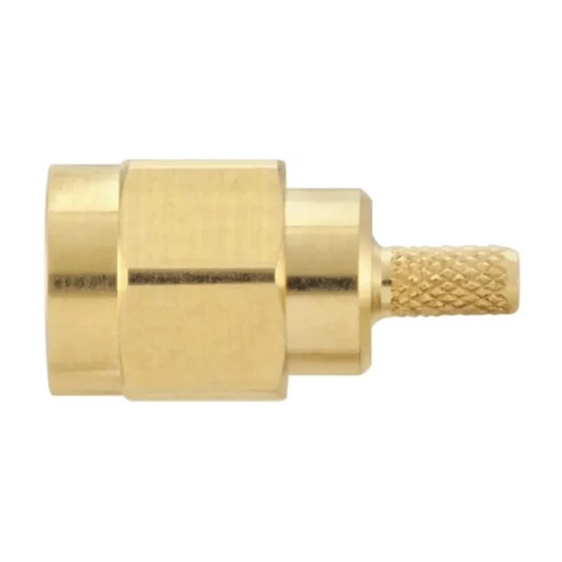 Rosenberger SMA Series Coaxial Connector Cable Male SMA 50 Ω Straight Body Crimp 32S107-302L5