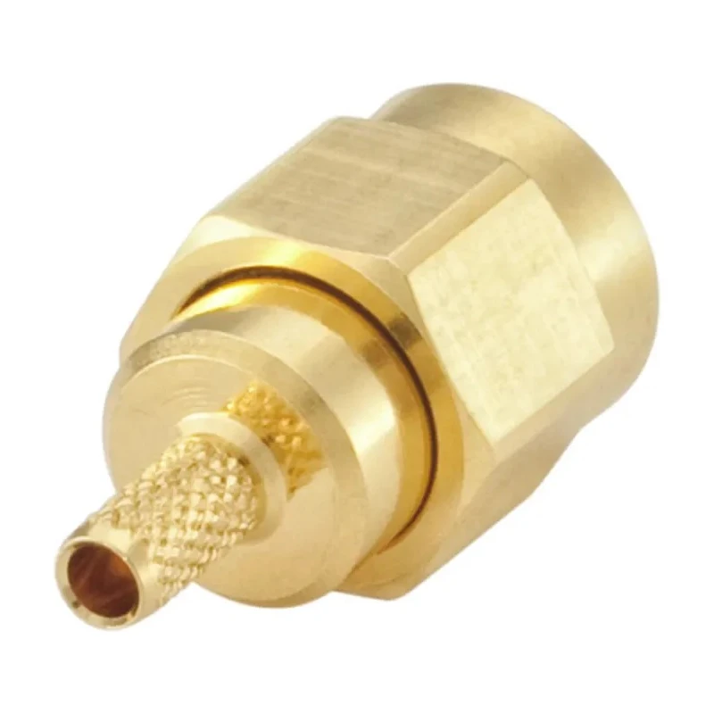 Rosenberger SMA Series Coaxial Connector Cable Male SMA 50 Ω Straight Body Crimp 32S107-302L5