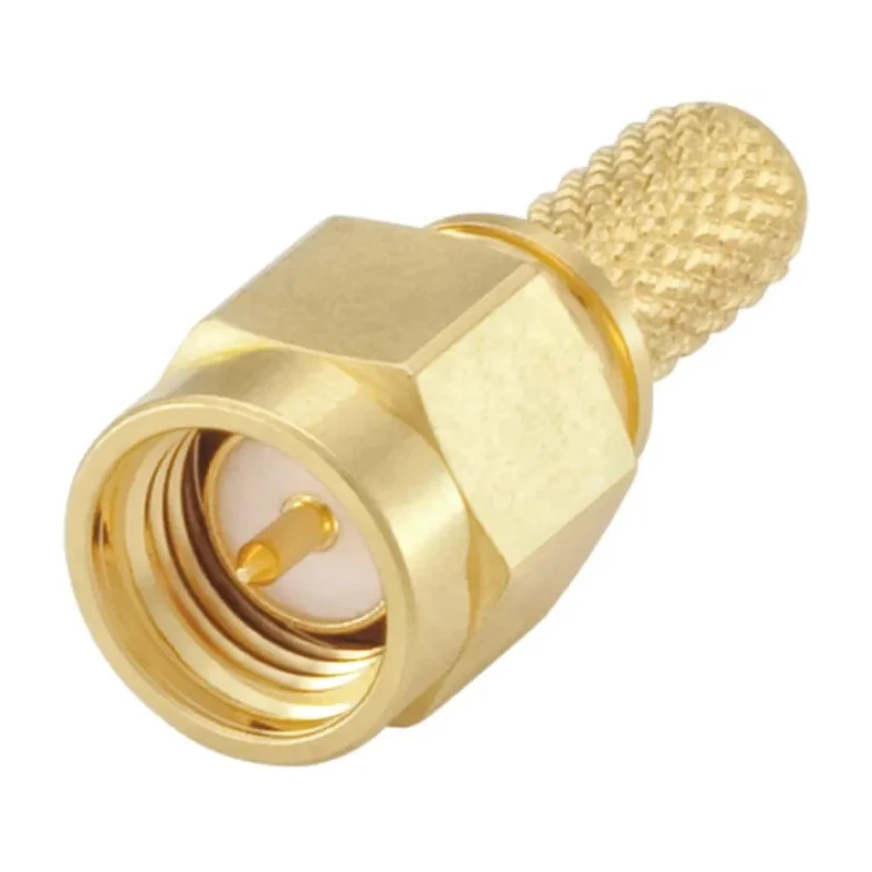 Rosenberger SMA Series Coaxial Connector Cable Male SMA, 50 Ω, Straight Body Crimp 32S107-307L5