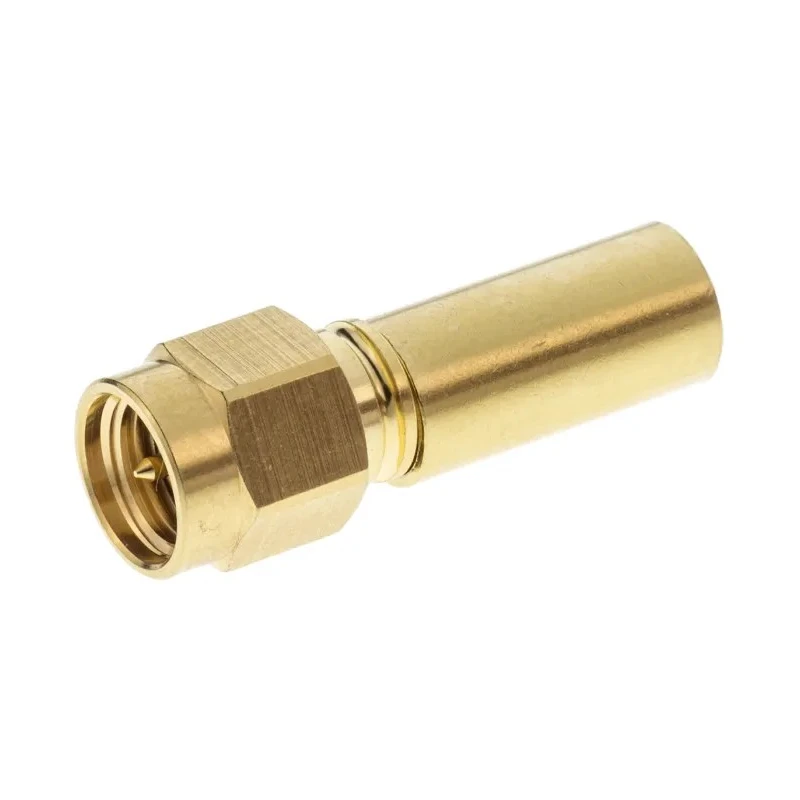 Rosenberger SMA Series Coaxial Connector Cable Male SMA, 50 Ω, Straight Body Crimp 32S107-306L5