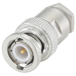 Rosenberger BNC Series 50 Ω Male BNC Coaxial Connector Cable Straight Body Clamp 51S106-002N5
