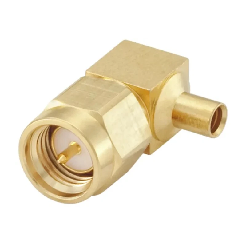Rosenberger SMA Series Coaxial Connector Cable Male SMA, 50 Ω, Right Angle Body, Semi-Rigid Cable, Gold 32S206-272L5