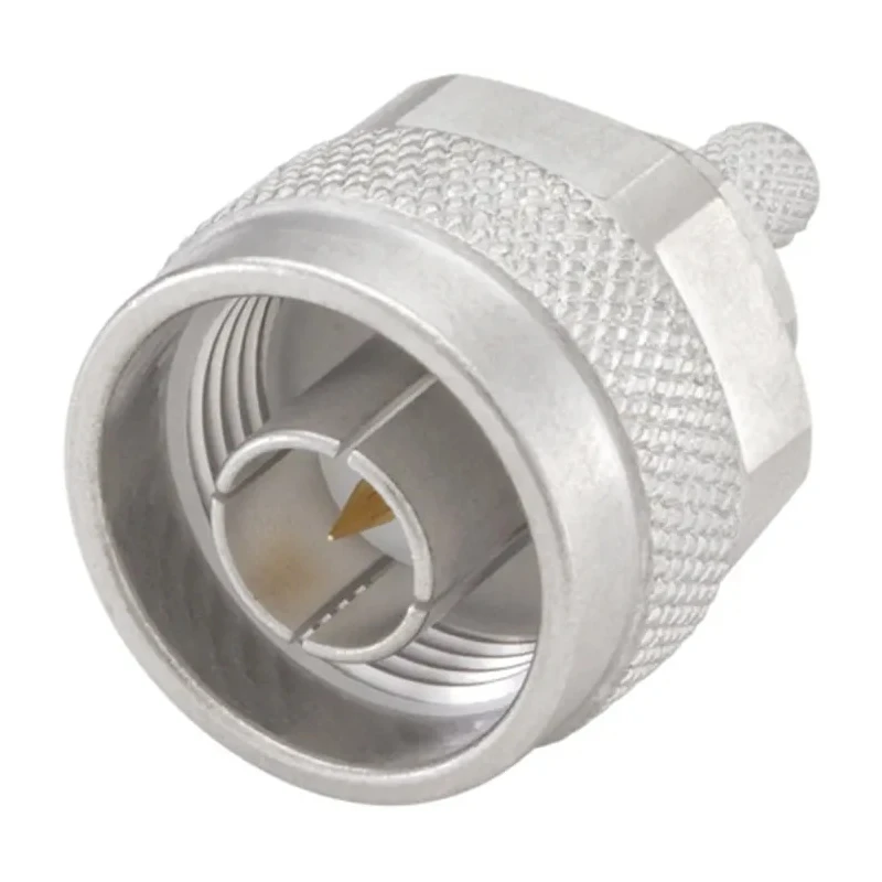 Rosenberger N Series 50 Ω Coaxial Connector Cable Male N Connector, Straight Body Crimp 53S107-108N5