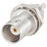 Rosenberger BNC Series Coaxial Connector Panel Mount Female, 50Ω Impedance, Straight Body, Crimp Termination 51K507-802N5