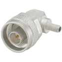 Rosenberger N Series Coaxial Connector Cable Male N Connector, 50Ω, Right Angle Body 53S205-306N5