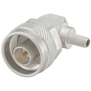 Rosenberger N Series Coaxial Connector Cable Male N Connector, 50Ω, Right Angle Body 53S205-306N5