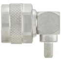 Rosenberger N Series Coaxial Connector Cable Male N Connector, 50Ω, Right Angle Body 53S205-306N5