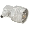 Rosenberger N Series Coaxial Connector Cable Male N Connector, 50Ω, Right Angle Body 53S205-306N5