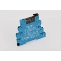 Finder 39 Series Electromechanical Interface Relay, DIN Rail Mount, 6V AC/DC Coil, SPDT Contact, 35mA Coil 39.01.0.006.0060
