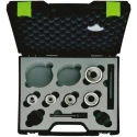 Greenlee 5 Piece Speed Punch & Die Set 16.2 mm 20.4 mm 25.4 mm 32.5 mm 40.5 mm ISO 16-40 52055439SET