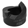 Greenlee 1 Piece Punch & Die Set Speed Punch, 32.5 mm Hole Size, Cutting Capacity 3.5 mm, Model 52055435