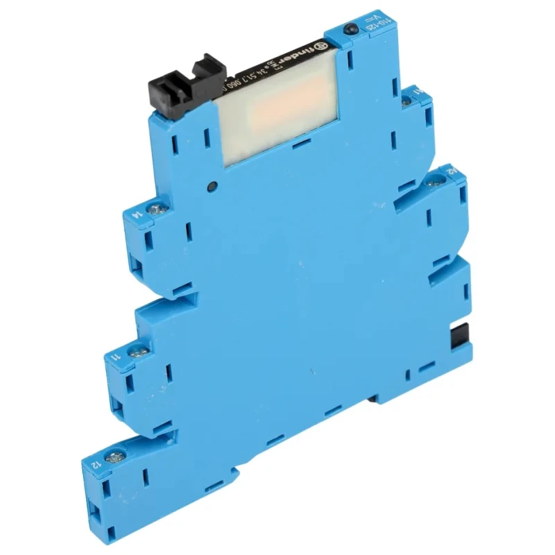 Finder 39 Series Interface Relay DIN Rail Mounted 110V AC/DC Coil 6A SPDT Contact 5.6mA Coil Current 39.11.0.125.0060