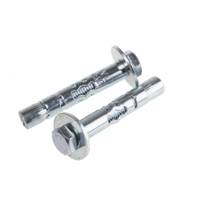 RawlPlug Carbon Steel Anchor Bolt M8 x 60 mm Zinc Plated 69-715