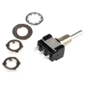 KNITTER-SWITCH Panel Mount Toggle Switch On-Off-On SPDT 4A 250V AC Solder Terminal MTA 106 G