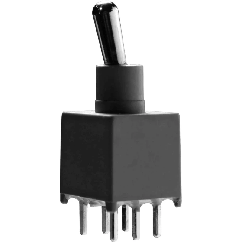 KNITTER-SWITCH Toggle Switch PCB Mount On-On DPDT 20 V AC/DC Gold Plated Copper TST 2 N