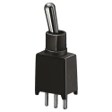 KNITTER-SWITCH Subminiature Toggle Switch PCB Mount On-On SPDT 20 V dc 20 V ac TST 1 F