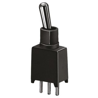 KNITTER-SWITCH Subminiature Toggle Switch PCB Mount On-On SPDT 20 V dc 20 V ac TST 1 F