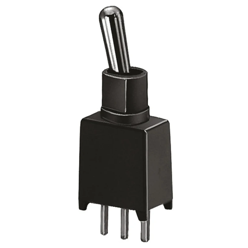KNITTER-SWITCH Subminiature Toggle Switch PCB Mount On-On SPDT 20 V dc 20 V ac TST 1 F