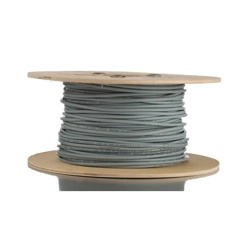 Lapp ÖLFLEX CLASSIC 130 H Control Cable 2 Cores 20 AWG Unscreened 100m Silver Grey Low Smoke Zero Halogen 1123032