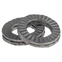 Heico Unalloyed Steel Delta Protect Wedge Lock Washers M6 RoHS H-HLS-6