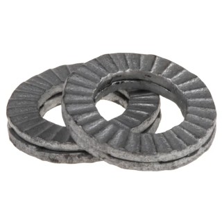 Heico Unalloyed Steel Delta Protect Wedge Lock Washers M6 RoHS H-HLS-6