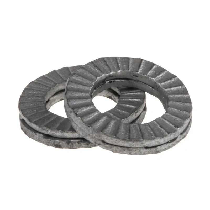 Heico Unalloyed Steel Delta Protect Wedge Lock Washers M6 RoHS H-HLS-6