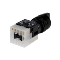 RS PRO Rotary Selector Switch IP65 1 NO/1 NC Contact Configuration 2 Positions 820-0469
