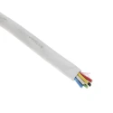 RS PRO Control Cable 6 Cores 0.19mm² Unscreened Armoured 100 m White PVC Sheath 50V 820-0182