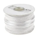 RS PRO Control Cable 6 Cores 0.19mm² Unscreened Armoured 100 m White PVC Sheath 50V 820-0182