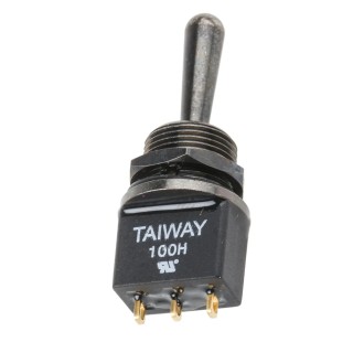 RS Pro Toggle Switch PCB Mount On-Off-On SPDT Solder Terminal IP67 5A 28V dc 250V ac 820-0558