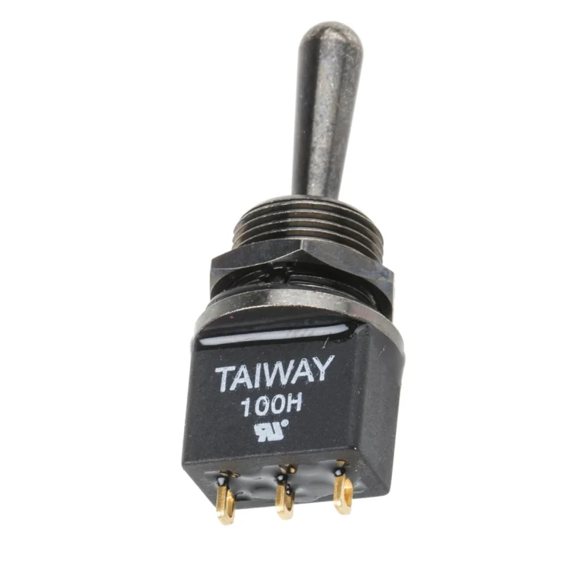 RS Pro Toggle Switch PCB Mount On-Off-On SPDT Solder Terminal IP67 5A 28V dc 250V ac 820-0558