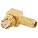 Rosenberger SMP Series Coaxial Connector Cable Female SMP, 50 Ω, Right Angle Body 19K201-302L5