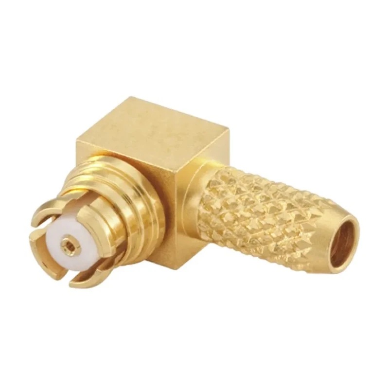 Rosenberger SMP Series Coaxial Connector Cable Female SMP, 50 Ω, Right Angle Body 19K201-302L5