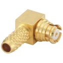 Rosenberger SMP Series Coaxial Connector Cable Female SMP, 50 Ω, Right Angle Body 19K201-302L5