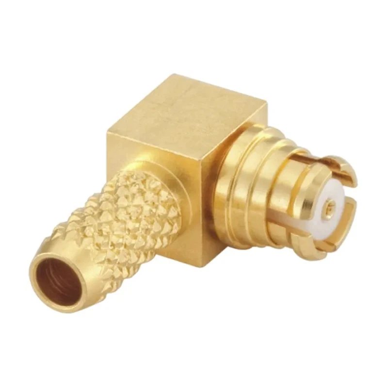 Rosenberger SMP Series Coaxial Connector Cable Female SMP, 50 Ω, Right Angle Body 19K201-302L5