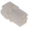 JST Connector Housing Female, 3.96 mm Pitch, 4 Contacts, 2 Row Straight Cable Mount Polyamide HLR-04V