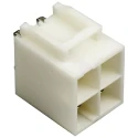JST VL Series Straight Through Hole PCB Header, 4 Contact(s), 6.2 mm Pitch, 2 Row, Shrouded B04P-VL (LF)(SN)